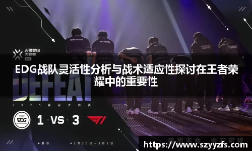 EDG战队灵活性分析与战术适应性探讨在王者荣耀中的重要性